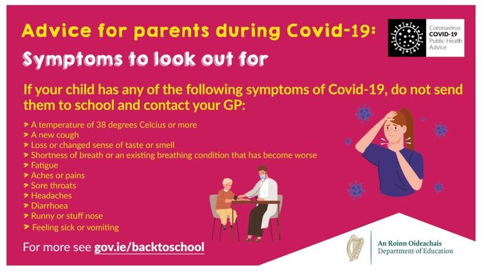 Message to parents - Covid